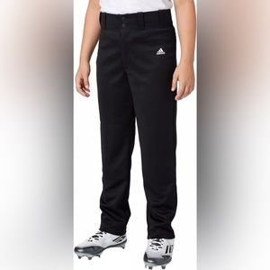 adidas Boys' Triple Stripe Traditional Baseball Pants NWT Black Size Small